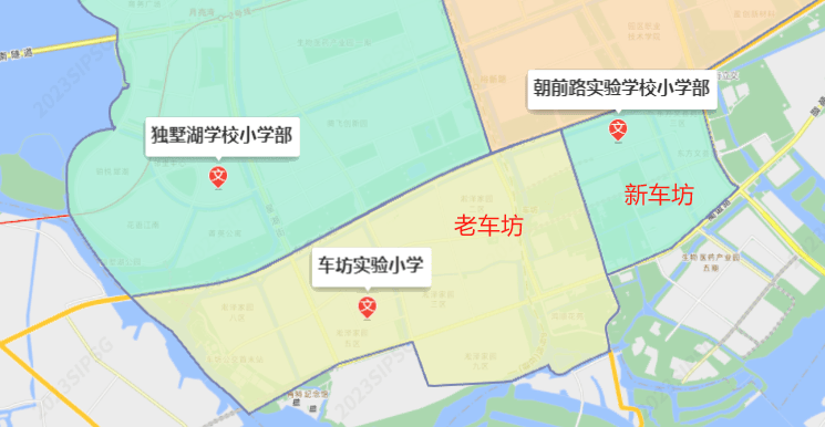 苏州园区小区地图图片