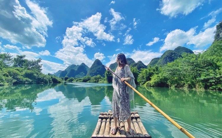 广西精品6天5晚旅游价格两人去广西丰鱼岩游玩六日需要费用