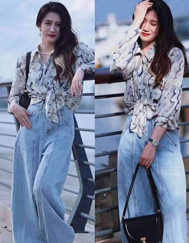 原创今夏你花衬衫了吗出门这样穿时髦又复古做街头最靓的霸王花