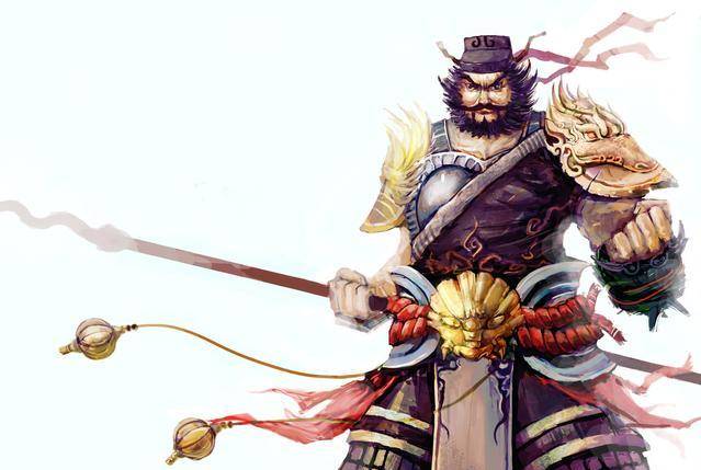 原创曹操手下一员裨将张飞单挑不敌赵云加入后未胜