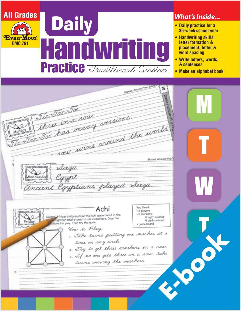 英文书写练习dailyhandwritingpractice孩子写出优美英文字