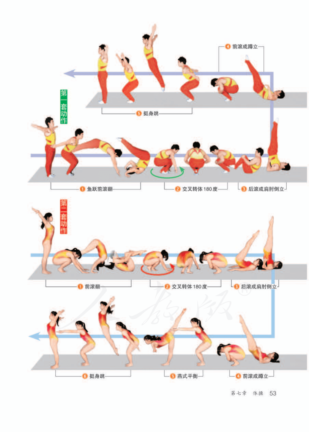 原地并脚纵跳图片