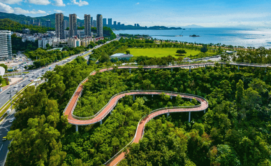 香山湖公园&海天公园实景图比如珠海公园的顶流——香山湖公园,海天