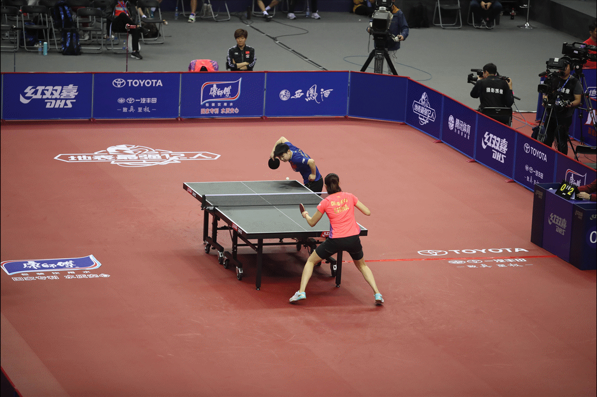 原创深度剖析孙颖莎对阵丁宁王者之战落点关键战略