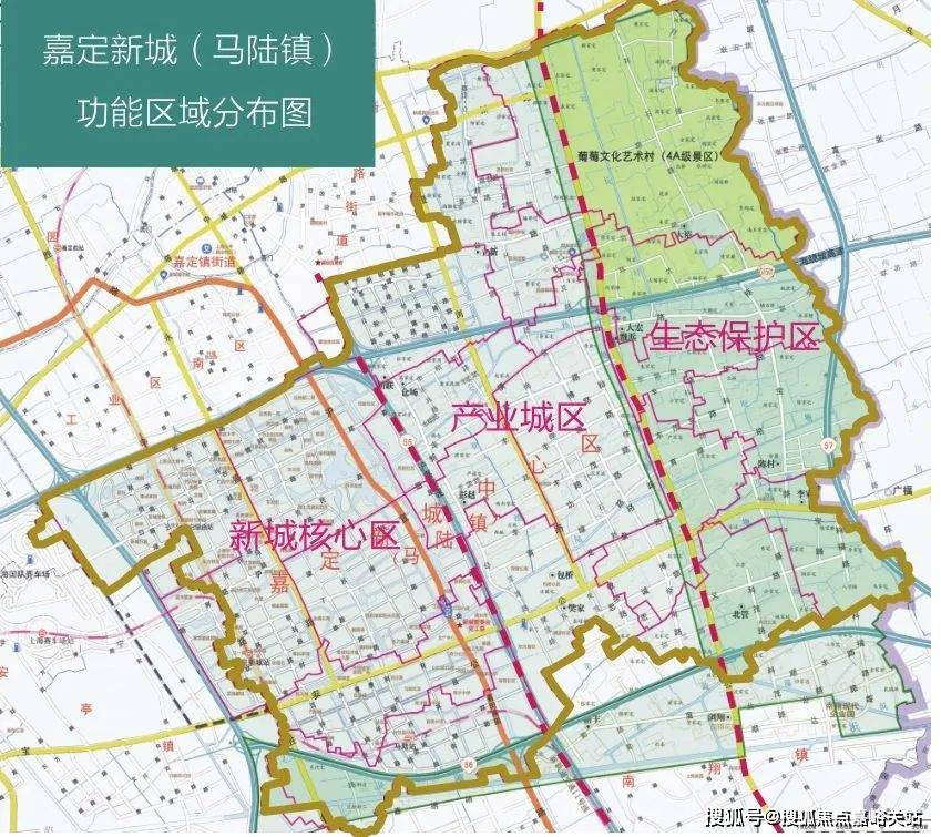 在嘉定区马陆镇国土空间规划(2019-2035年)公示之中就明确表明,马陆
