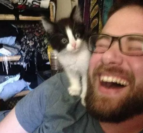 原创男人是如何养猫的看看这些照片吧最后一张简直是大型真香现场