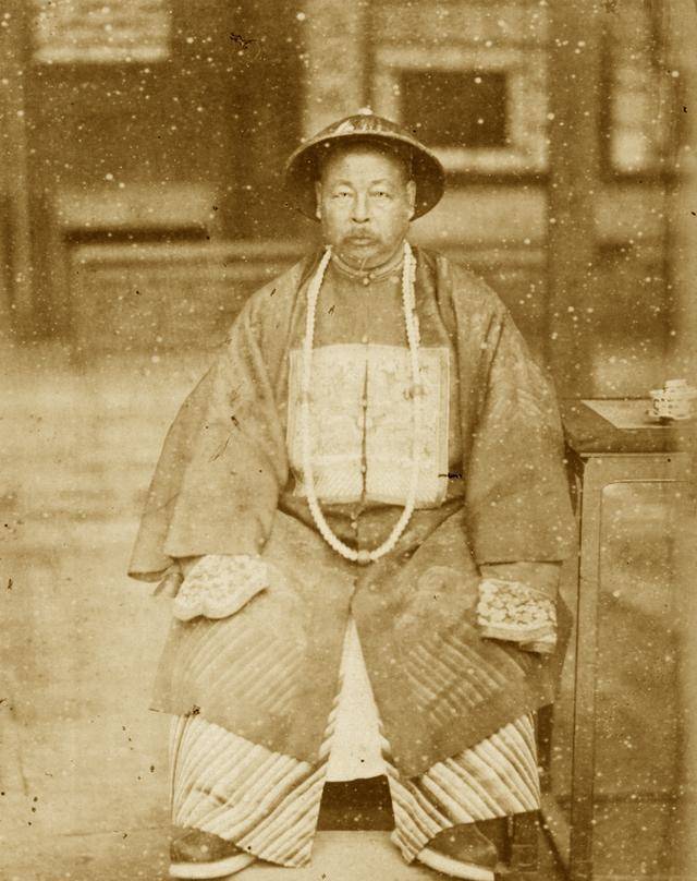 原创晚清官员真实形象个个气场强大派头十足图9是收复新疆左宗棠
