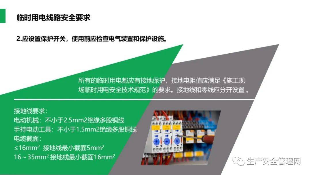 ppt临时用电安全管理55页