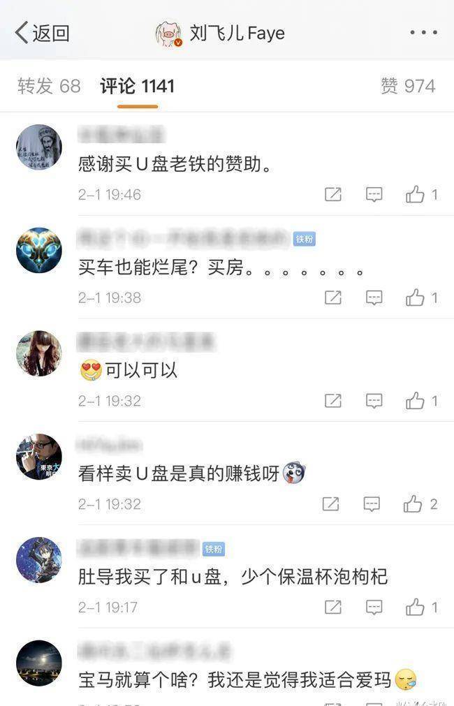 给妈妈买房又买车靠卖u盘赚了多少刘飞儿自曝挣了80多万