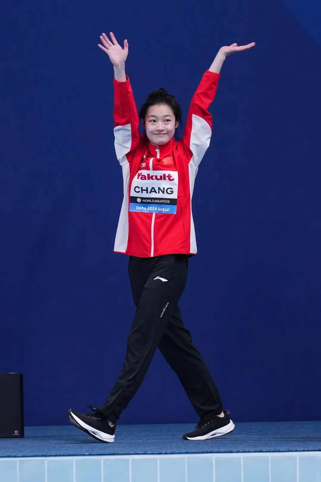 陈艺文柏林世界杯夺冠女子三米板一骑绝尘中国跳水队再添荣耀