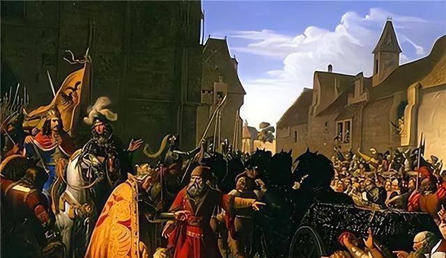 欧洲千古一帝:三个孙子瓜分他的王国,现如今变成三个发达国家_法兰克