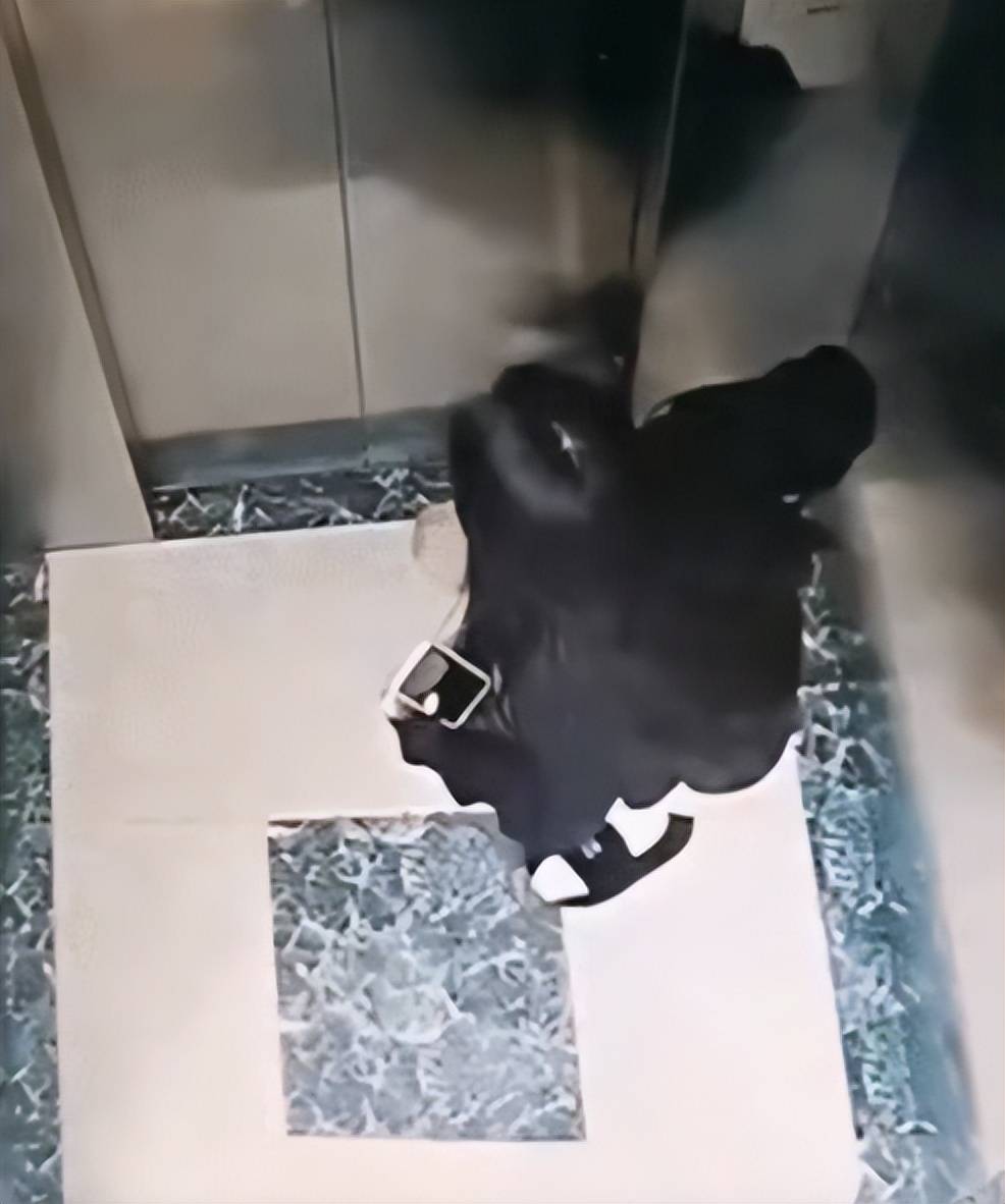 原创女教师急着上厕所竟然进电梯里大便其大便的全程被监控拍下