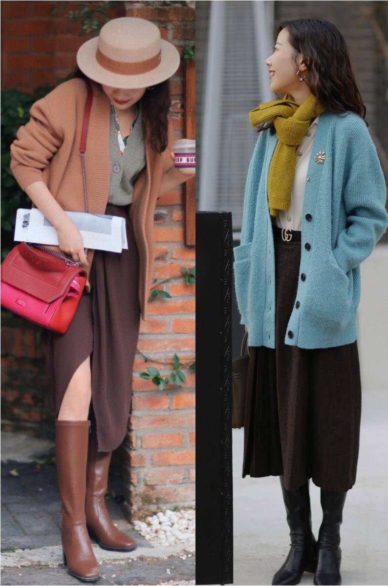 同时,不妨尝试在针织衫外搭配一件时尚外套,如牛仔夹克或修身西装外套