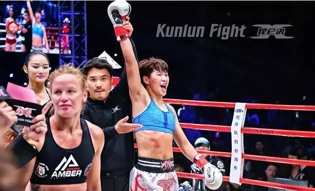王聪跨越散打自由搏击和拳击的格斗女王
