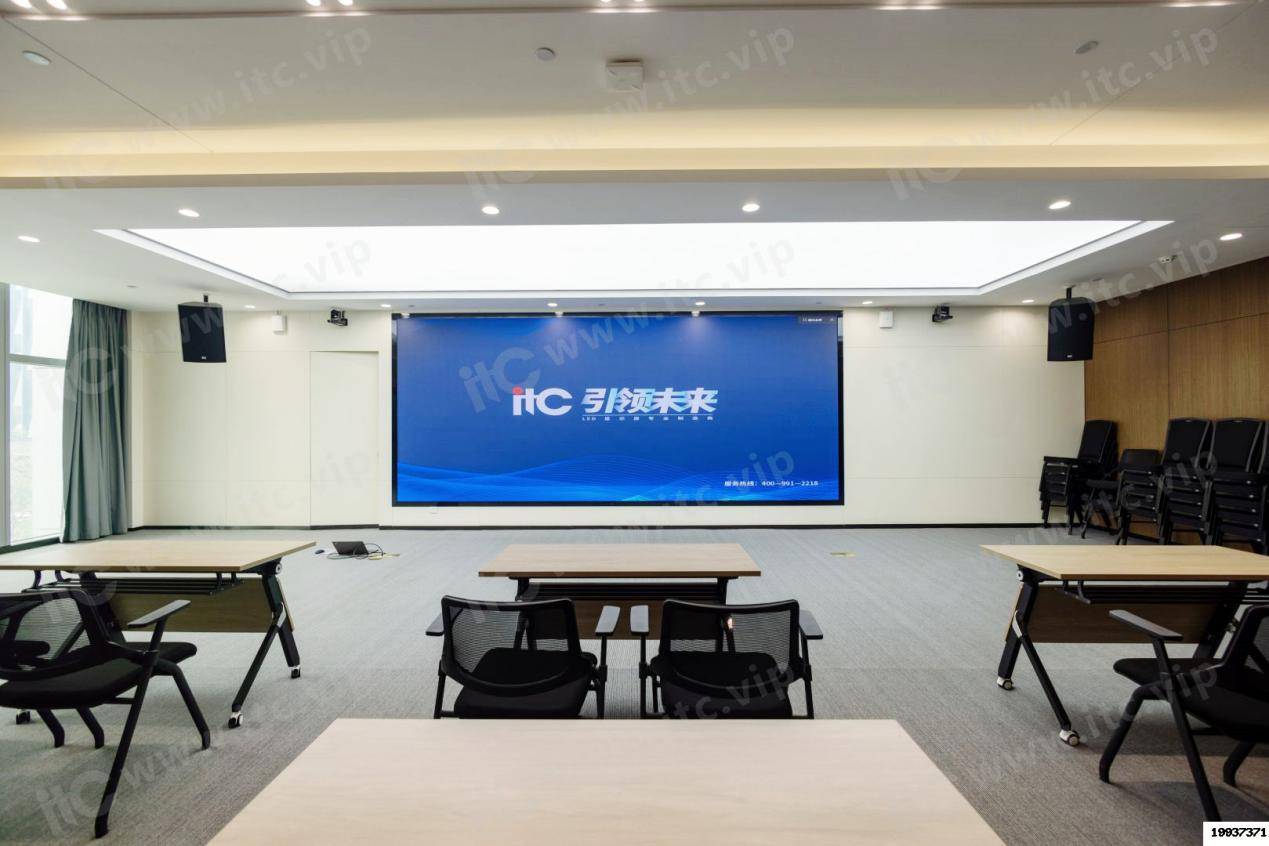 itc云会务,led显示屏,专业扩声等系统成功应用于番禺德舜大厦