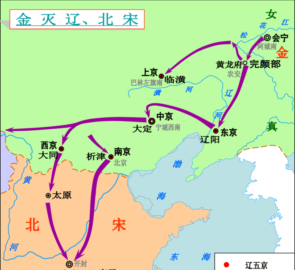 原创收复燕云十六州宋金达成海上之盟联合攻打辽国攻克上京