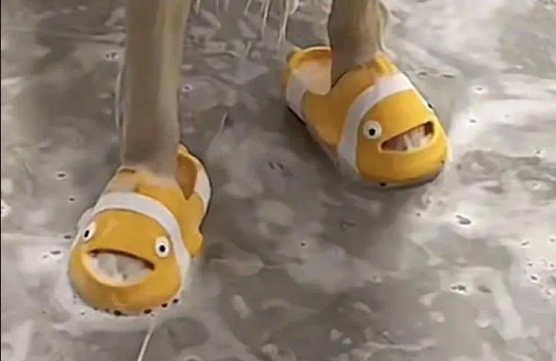 妹子洗狗洗到一半跑了,留下穿着小鱼拖鞋一直打滑的狗子愣在原地