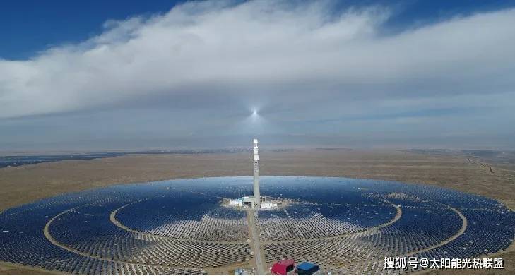 青海省发改委成本价格监测处赴中电建50兆瓦熔盐塔式光热电站调研