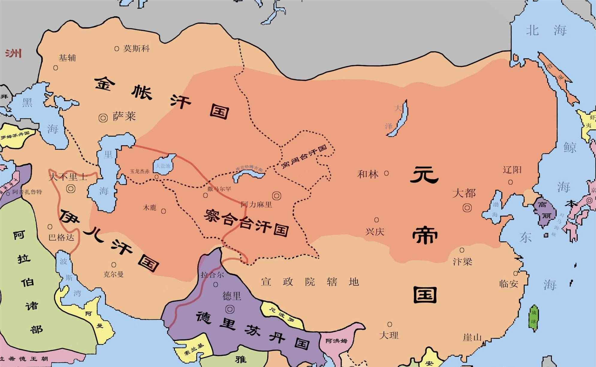 成吉思汗能建立如此辽阔的帝国,靠的不是什么文治,而是其无坚不摧的