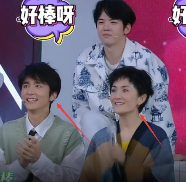 谭松韵跳舞太可爱，谁注意娜姐本哥的同款表情？看入迷了！