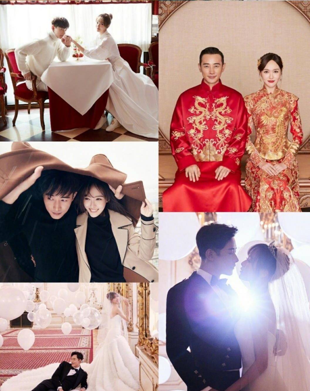 2016年罗晋唐嫣发微博公开恋情,2018年结婚,次