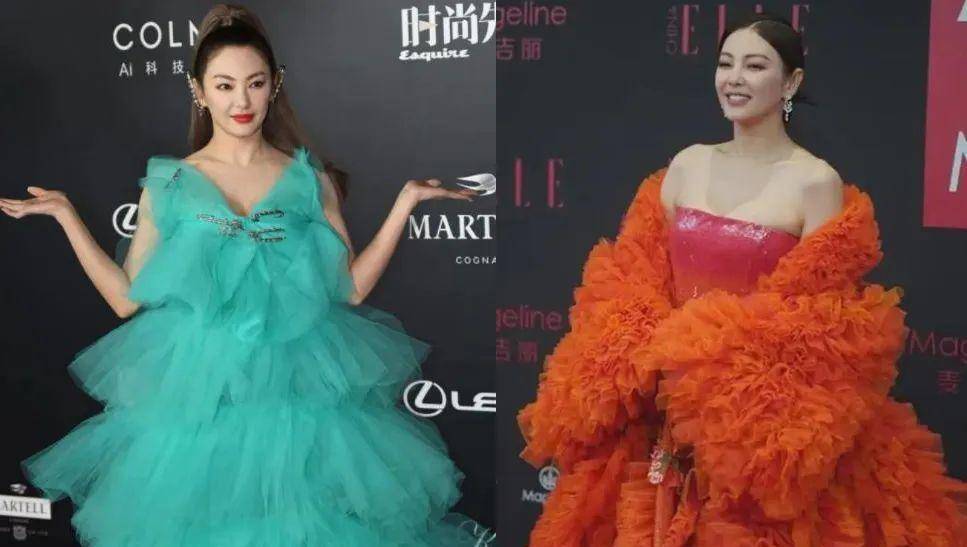 但张雨绮属于浓艳美人,且个人风格强烈,常被称为"虎妞",这种独特的