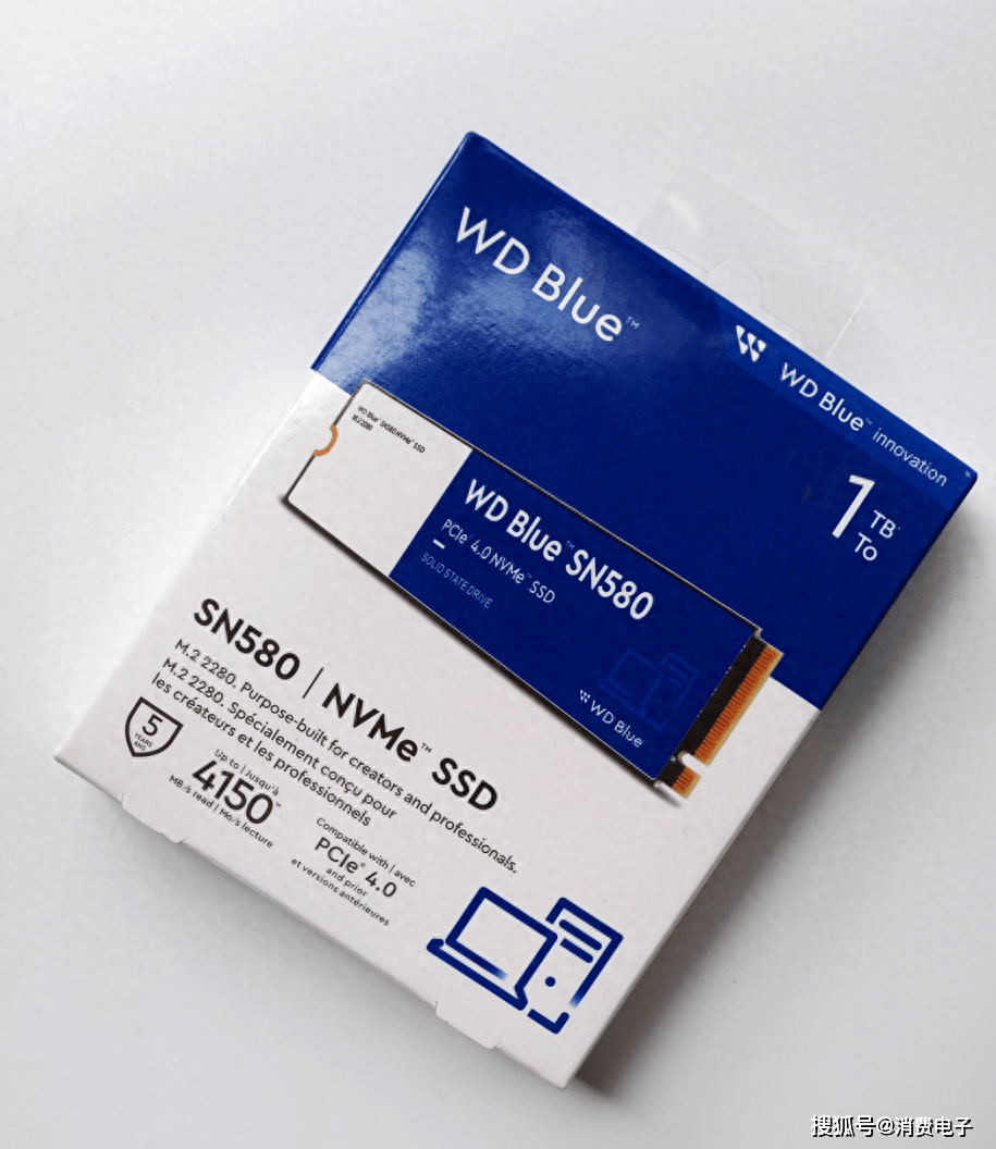 高性能主流PCIe 4.0！蓝盘WD Blue SN580 NVMe SSD 固态硬盘评测_手机搜狐网