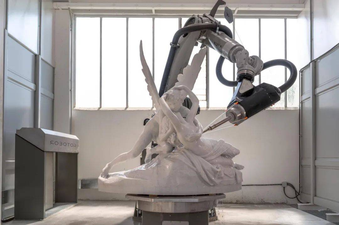 270小时复制经典雕塑机器人能取代米开朗基罗吗