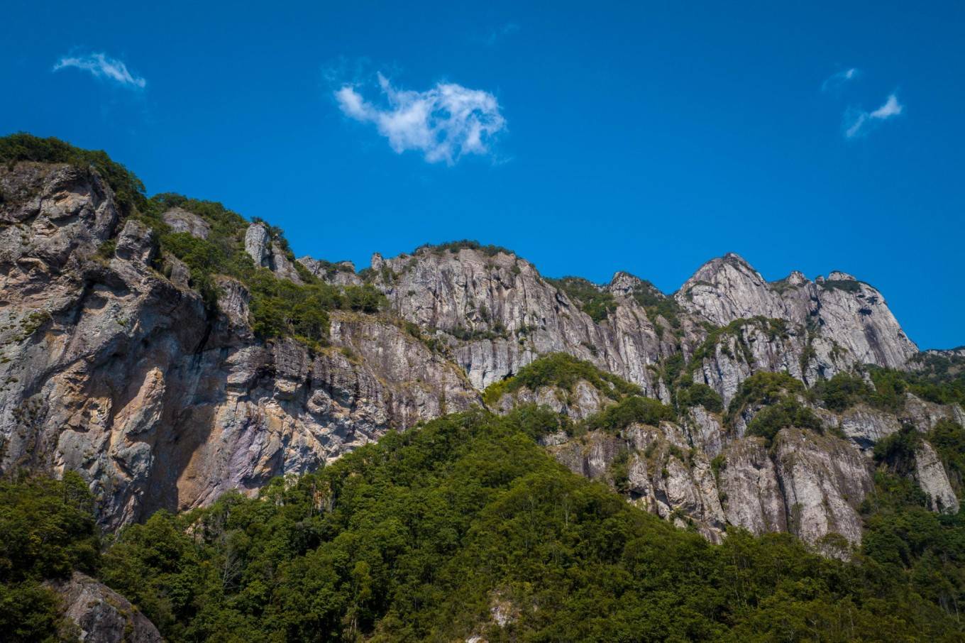阳春三月来雁荡山上春山