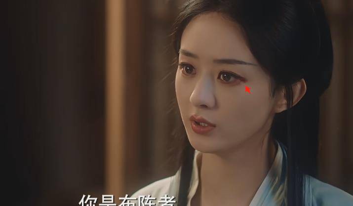 观众的穿帮镜头,网友:邓科导演你过来,我保证不打你_赵丽颖_质感_时候