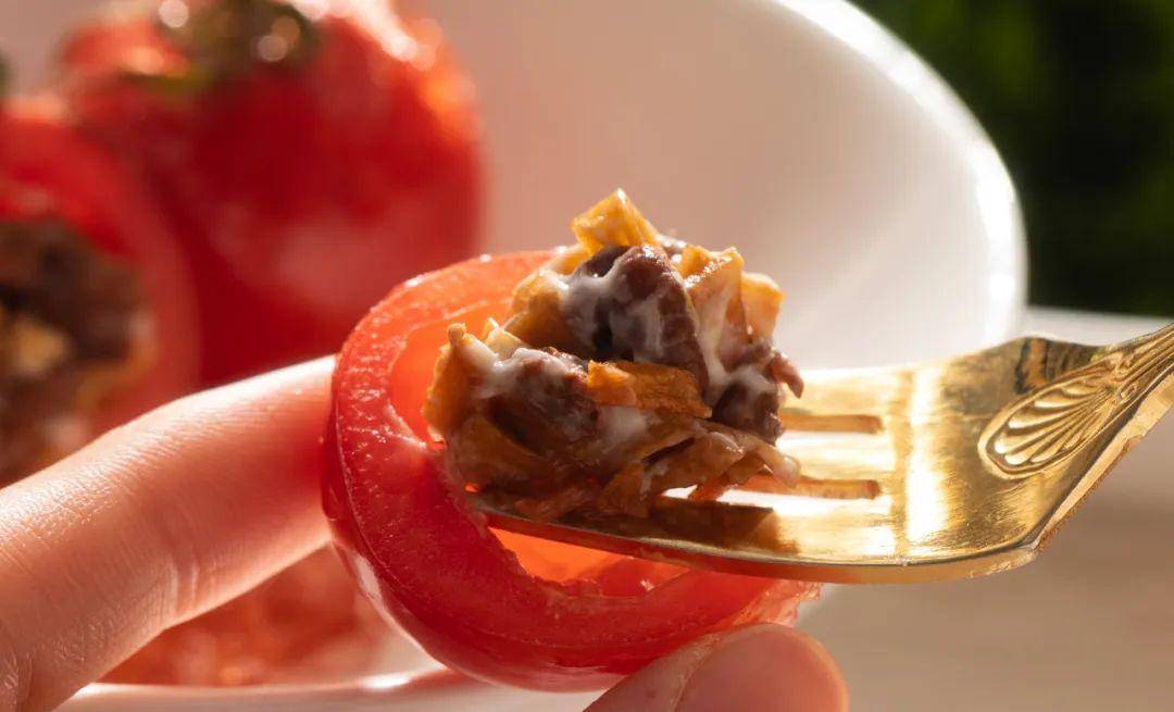 小番茄_杏鲍菇_沙拉