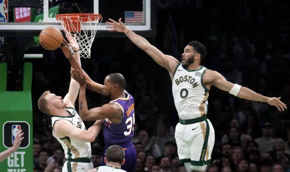 15号nba赛果速报凯尔特人胜太阳锁定季后赛席位哈登