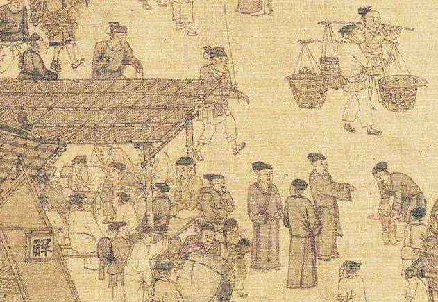 清明上河图放大后意外发现一尴尬细节树下睡觉的男子在干啥