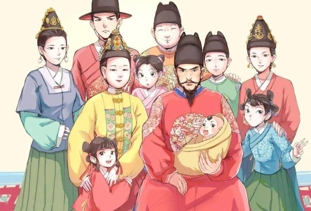 洪武十八年,四女咸宁公主在北平出生.