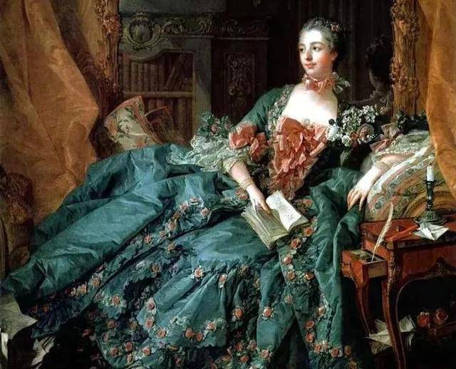 自从布歇进入路易十五的宫廷后,就被指定为蓬巴杜夫人的素描与版画