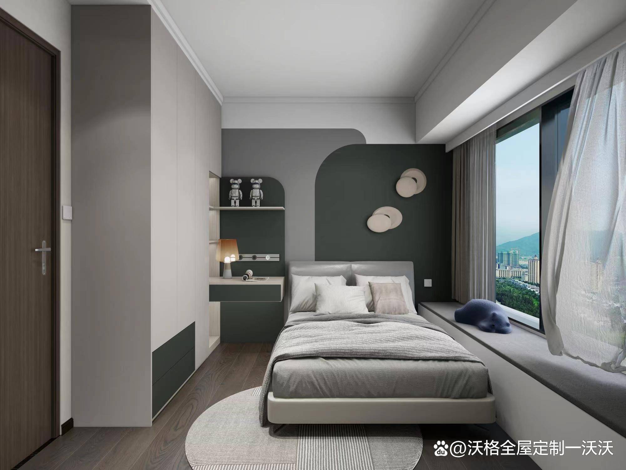 儿童房装修设计效果图!小户型榻榻米儿童房这样布局准没错!