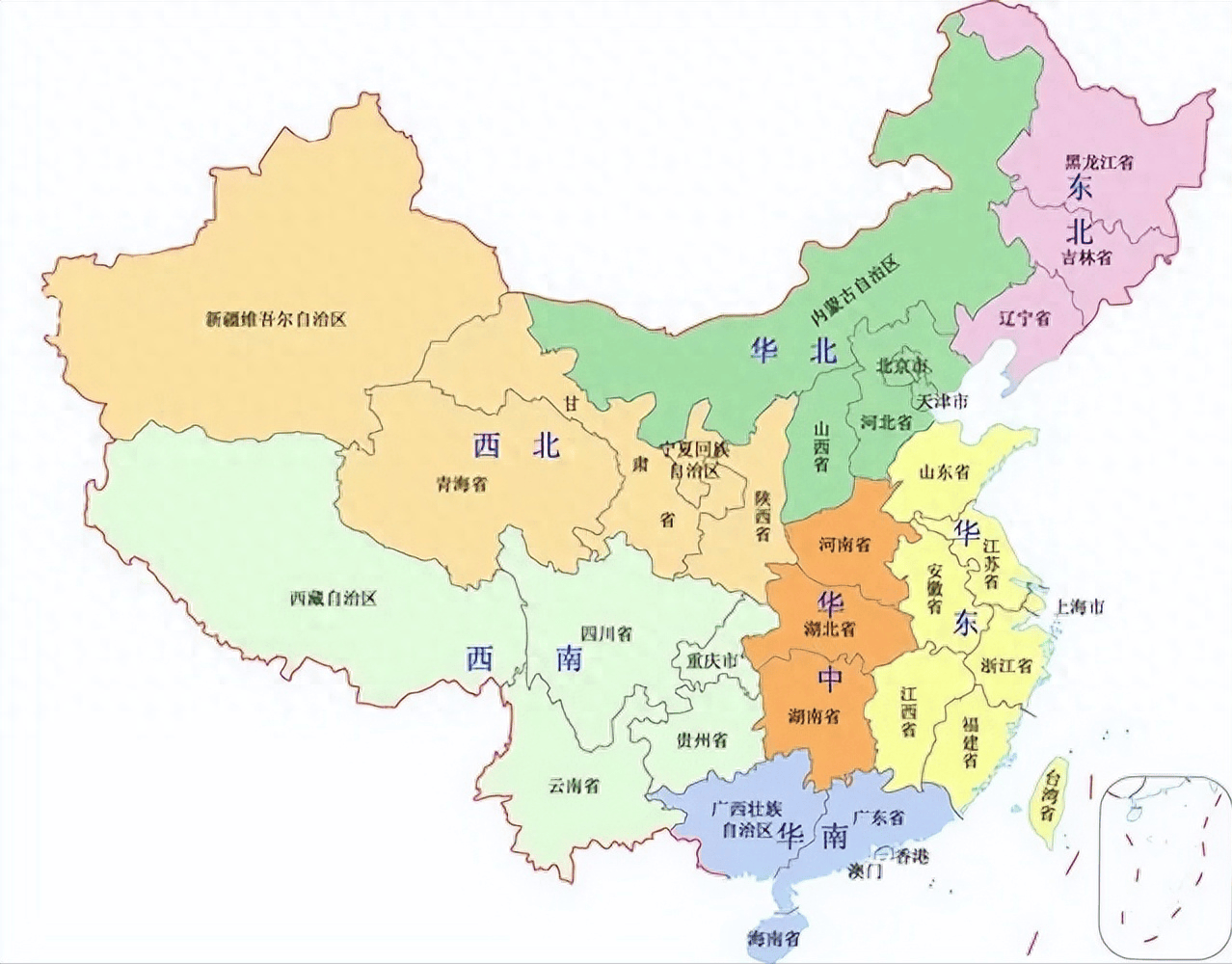 浙江金华中国地图图片