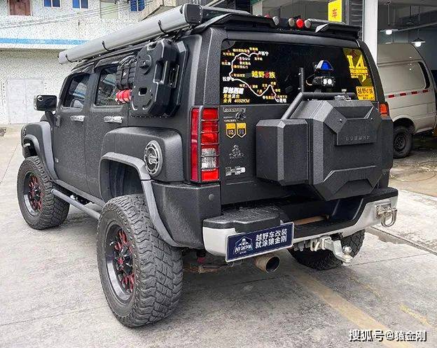 车身防护装甲 | 悍马h3装甲爆改,硬派越野一路无阻_搜狐汽车_搜狐网