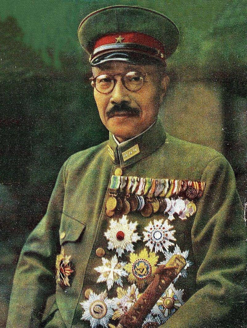 原创杀人无数的东条英机绞刑开始前颤抖不已用尽力气说出孔子名言