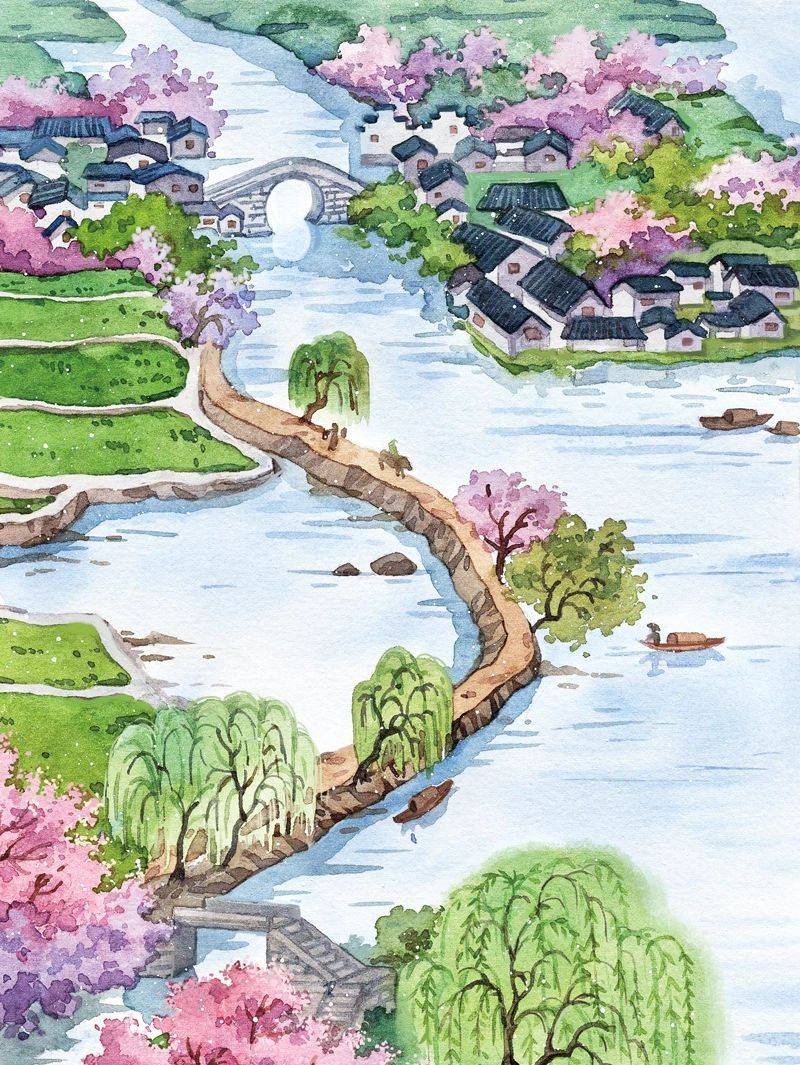 原创见尔芙蓉沜点水款款飞26句蜻蜓古诗词大自然的精灵美不胜收