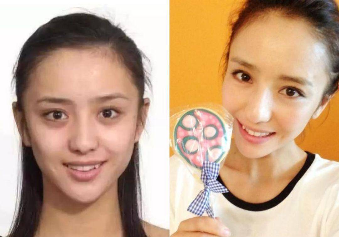 同样是素颜照,现在的她比10前皮肤更白皙美滑.