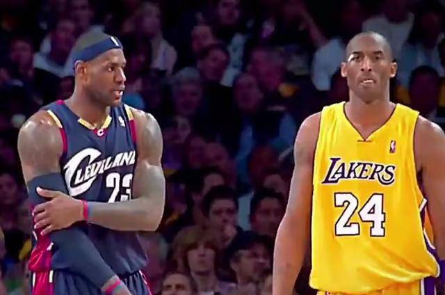 原创nba历史经典科比与詹姆斯遗憾未在总决赛交锋