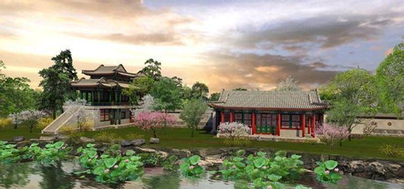 原创在风景如画的圆明园里这个景点敢叫天然图画该有多美