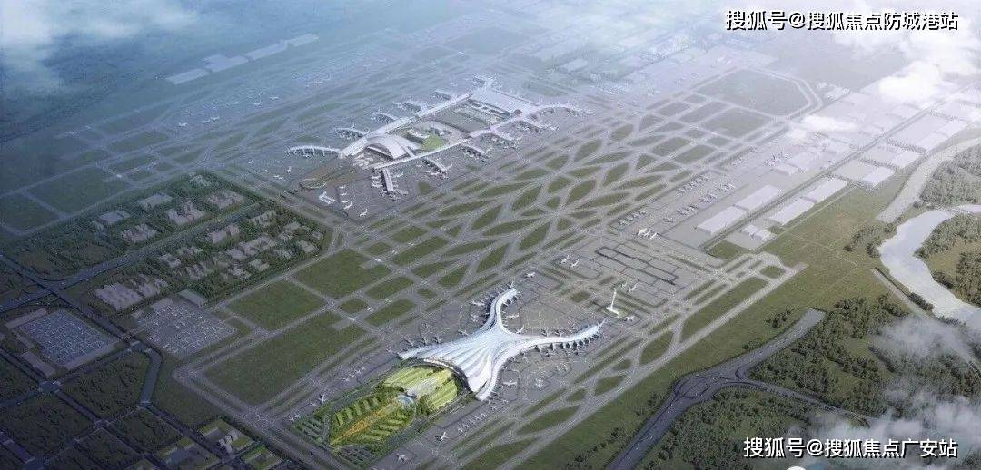 白云国际机场效果图从这里出发,或通往全国各地,或通往全球各城,这是
