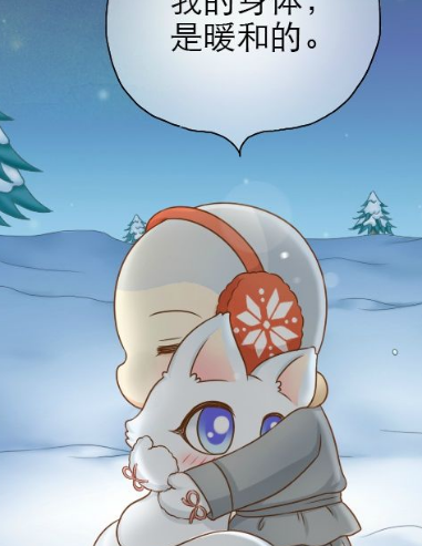 雪人怎么这么像小和尚啊,网友:我也要,给我吧_小狐狸_小球_围巾