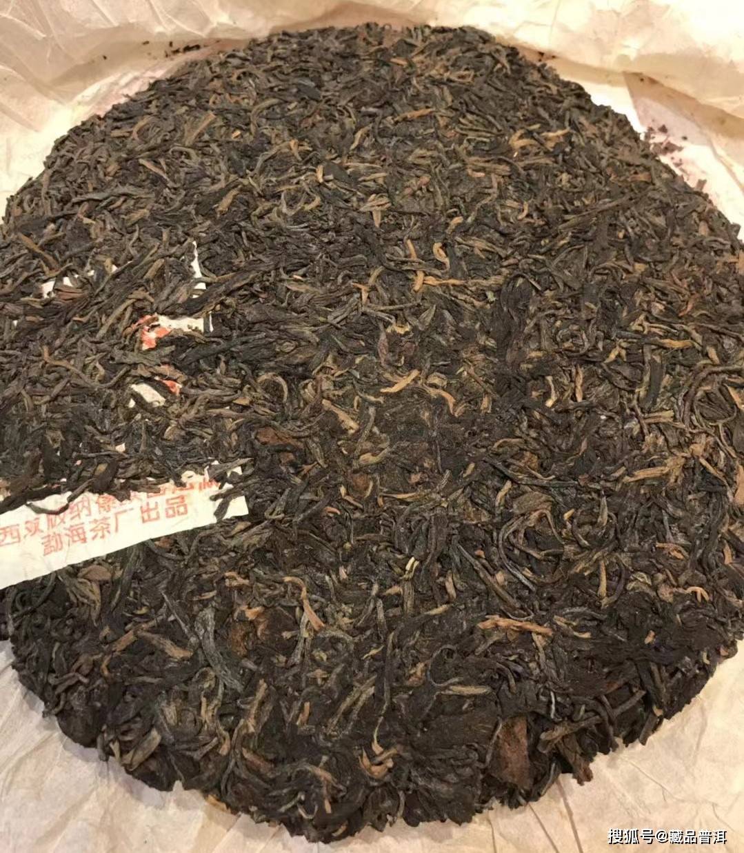 年青饼,50年代红印圆茶经典续作,勐海茶厂老生茶_市场_品质_普洱茶