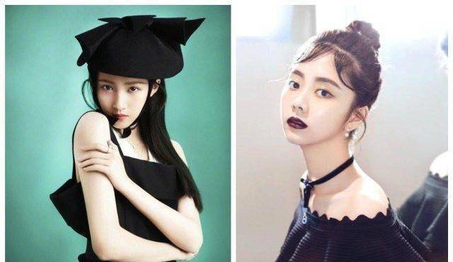 90后小花关晓彤谭松韵同穿学生装一个校花一个太普通