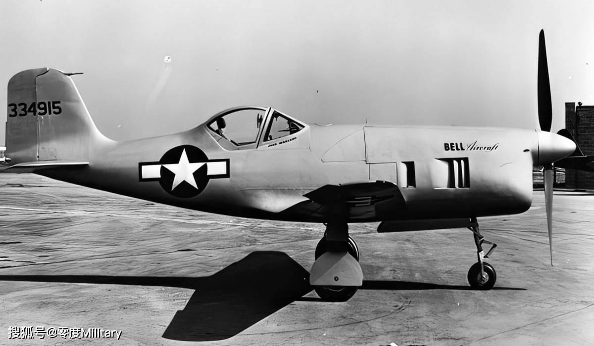 原创80年前美国贝尔xp77试验战斗机完成首飞有点糟糕的迷你战斗机