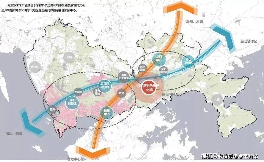 作为龙岗区重点发展区域,被赋予了不少概念:打造华南地区科技产业