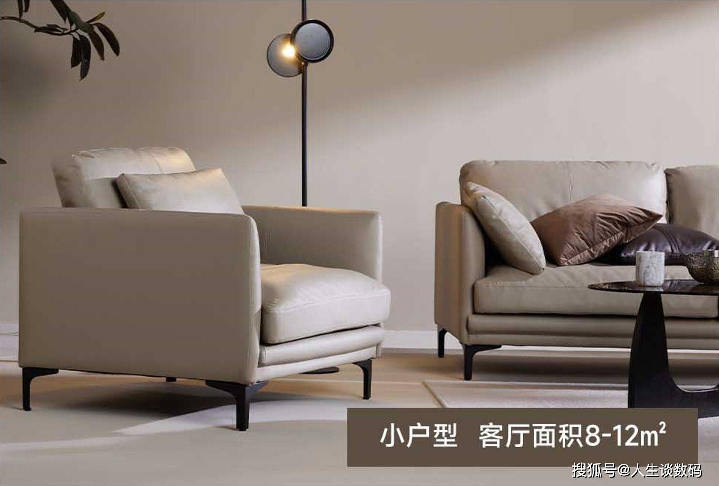 松软有型为懒惰而生8h大c位抗菌真皮沙发轻松解锁第二卧室